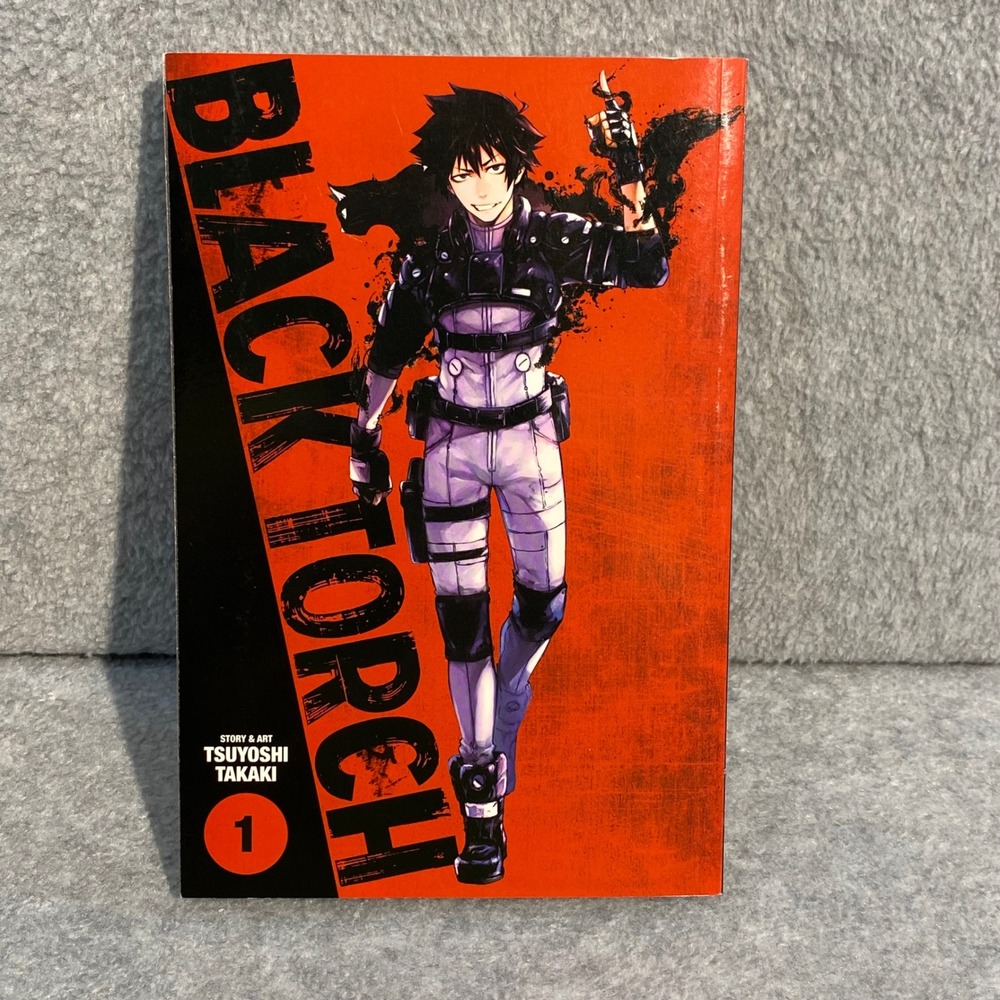 Black Torch Vol 1 Manga Tsuyoshi Takaki English Shonen Jump Action Graphic Novel